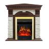 Каминокомплект Royal Flame Dublin угловой с очагом Majestic FX Brass