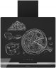 Вытяжка Krona DOMENIKA 600 BLACK/INOX S