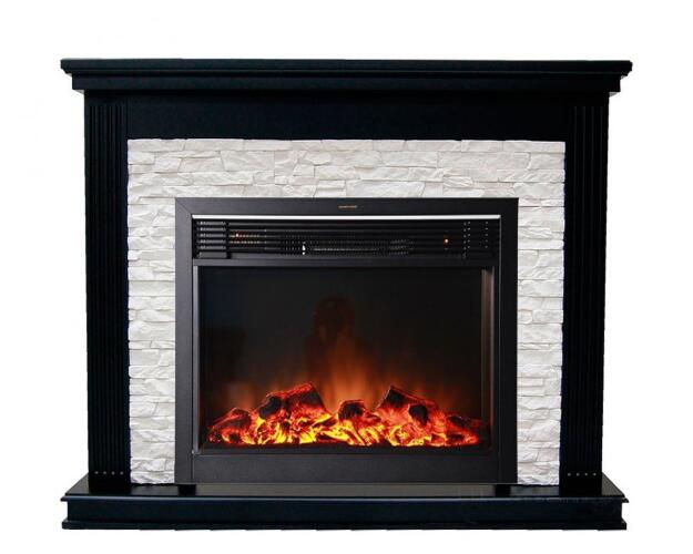 Каминокомплект Interflame Сиена сланец венге с очагом Jupiter FX M Black