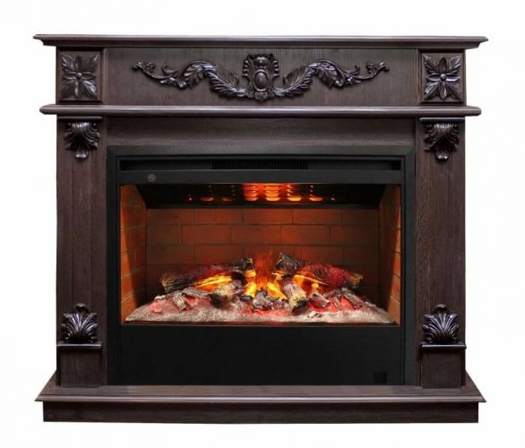 Каминокомплект RealFlame Philadelphia 25,5/26 DN с очагом 3D Helios 26