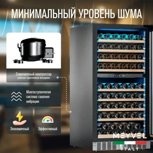 Винный шкаф Meyvel MV99PRO-KST2