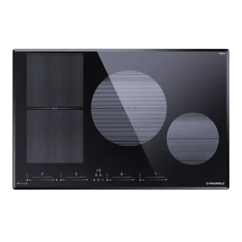Индукционная варочная панель с Flex Zone и Booster MAUNFELD CVI804SFBK LUX Inverter
