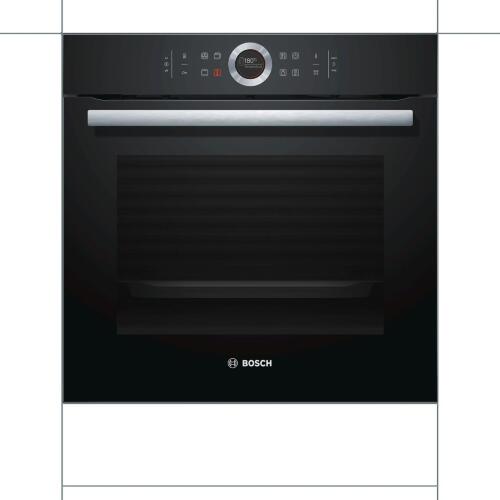 Встраиваемая электрическая духовка BOSCH HBG675BB1