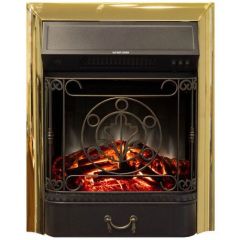 Каминокомплект RealFlame Patricia WT с очагом Majestic Lux Brass S