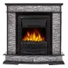 Каминокомплект Firelight Scala Classic с очагом Electrolux EFP/P-1020LS сланец скалистый серый/шпон венге