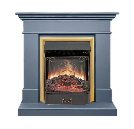 Каминокомплект Royal Flame California STD CRM (Разборный) с очагом Majestic FX Brass санд антрацит