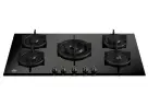 Встраиваемая газовая варочная панель Bertazzoni на стекле, конфорка wok в центре, 90 см
