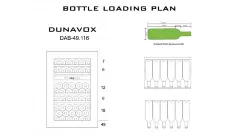 Винный шкаф Dunavox DAB-49.116DSS.TO