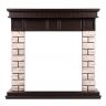 Портал Firelight Bricks Wood Classic камень коричневый/шпон темный дуб