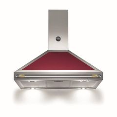 Настенная вытяжка Bertazzoni серии Heritage, 90 см, бордовый