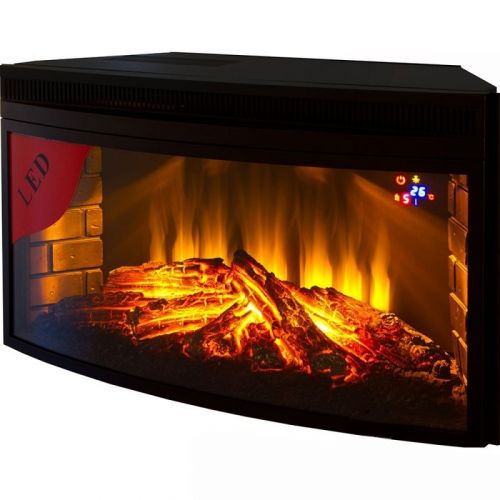 Каминокомплект Interflame Памир сланец с очагом Panoramic 33W LED FX темный дуб