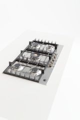 Встраиваемая газовая варочная панель Bertazzoni, конфорка dual wok в центре, 90 см, нержавеющая сталь