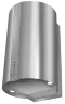 Вытяжка кухонная цилиндрическая настенная MEFERI TUBE40IX POWER, 40 см, серая, производительность 850 м3/ч, 3 скорости, низкий уровень шума, режимы отвод и рециркуляция, гарантия 3 года