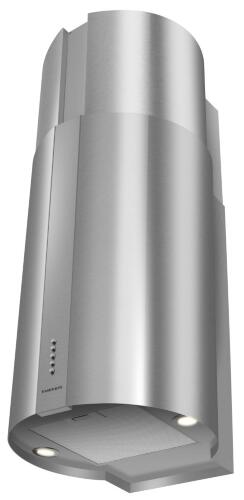Вытяжка кухонная цилиндрическая настенная MEFERI TUBE40IX POWER, 40 см, серая, производительность 850 м3/ч, 3 скорости, низкий уровень шума, режимы отвод и рециркуляция, гарантия 3 года