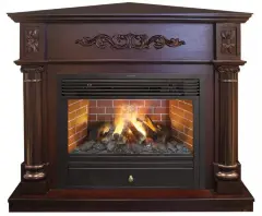 Каминокомплект RealFlame Silvia Corner 26 AO с очагом 3D Novara