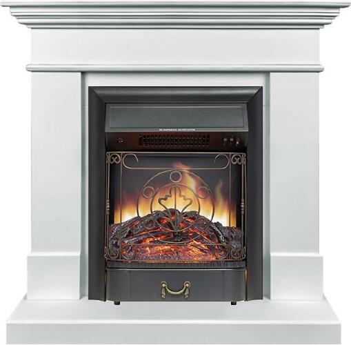 Каминокомплект Royal Flame California STD SFT с очагом Majestic FX Black белый (разборный)
