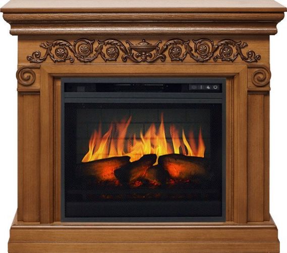 Каминокомплект Royal Flame Athena дуб с очагом Vision 23 EF LED 3D FX