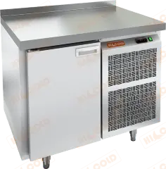 GN 1/BT W стол охл. (-10-18), 1 дверь, пластификат, 900х700х850мм, HICOLD RUS