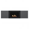 Тумба с биокамином Firelight BFP/P-1400V графит