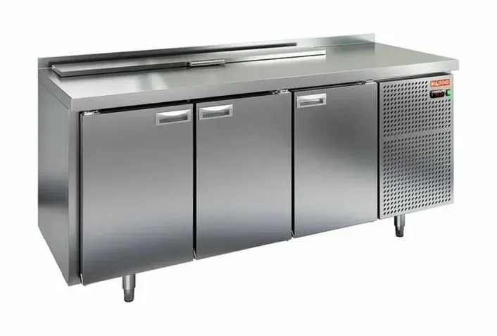 Стол охлаждаемый для салатов (саладетта) HICOLD SL2-112GN О (1/6), с крышкой