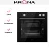Электрический духовой шкаф с паром KRONA NEBULA steam 60 BL