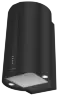 Вытяжка кухонная цилиндрическая настенная MEFERI TUBE40BK POWER, 40 см, черная, производительность 850 м3/ч, 3 скорости, низкий уровень шума, режимы отвод и рециркуляция, гарантия 3 года