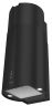 Вытяжка кухонная цилиндрическая настенная MEFERI TUBE40BK POWER, 40 см, черная, производительность 850 м3/ч, 3 скорости, низкий уровень шума, режимы отвод и рециркуляция, гарантия 3 года
