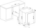 Встраиваемая посудомоечная машина Smeg STL5352C