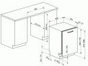 Встраиваемая посудомоечная машина Smeg STA4523