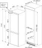 Встраиваемый холодильник Smeg C8175TNE