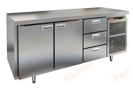 Стол морозильный HICOLD GN 113/BT О, без борта