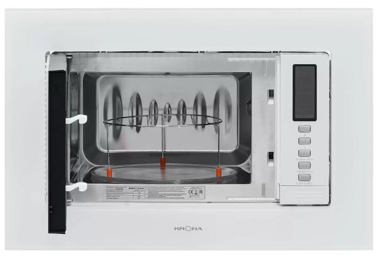 Встраиваемая микроволновая печь KRONA RAUM 60 WH DOTS