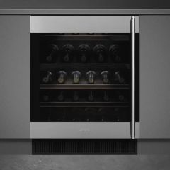 Встраиваемый винный холодильник Smeg CVI338LX3