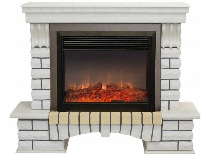 Каминокомплект RealFlame Country 26 WT с очагом Moonblaze Deluxe