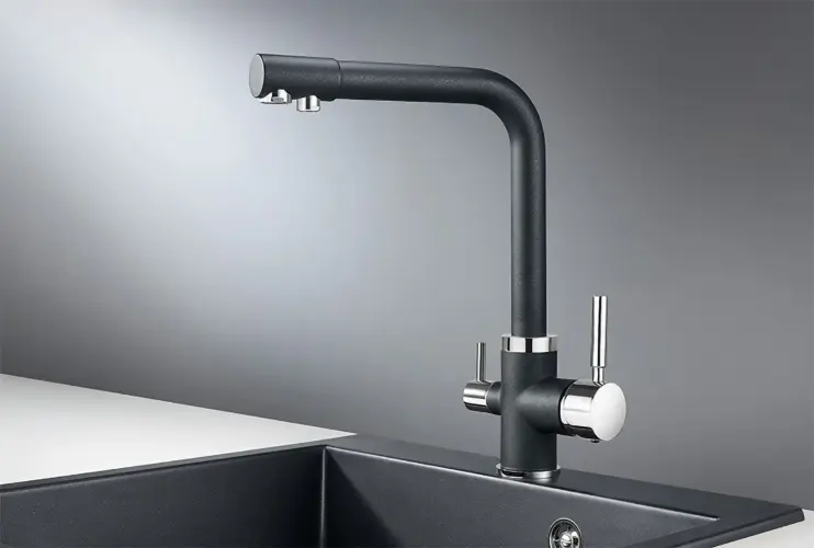 Кухонный смеситель GEOS ANTHRACITE