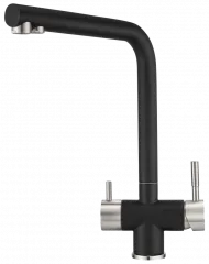 Кухонный смеситель NERO DEEP BLACK
