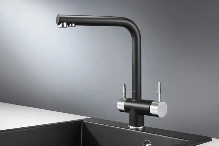 Кухонный смеситель NERO DEEP BLACK