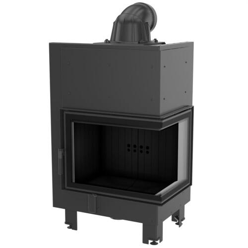 Топка Kratki PRO MBZ/P/BS/SG угловое гнутое стекло справа