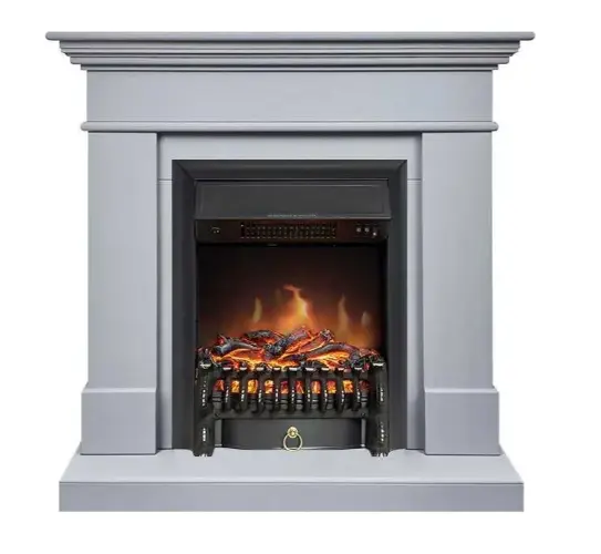 Каминокомплект Royal Flame California STD CRM (Разборный) с очагом Fobos FX Black санд смоук