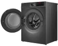 Стиральная машина с инвертором и паром MEFERI MFW091216GR ULTRA отдельностоящая серая, загрузка 9 кг