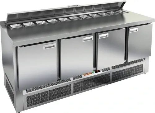 Стол охлаждаемый для салатов (саладетта) HICOLD SLE2-1111GN (1/6), без крышки