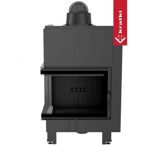 Топка Kratki PRO MBZ/L/BS/SG угловое гнутое стекло слева