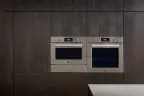 Компактный духовой шкаф Bertazzoni Professional, комбинированный с микроволновой печью, 60x45 см, нержавеющая сталь