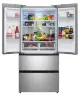 Холодильник отдельностоящий, с инвертором MEFERI MFR83IX TOTAL NO FROST FRENCH DOOR COMFORT, двухкамерный, с зоной свежести, с льдогенератором
