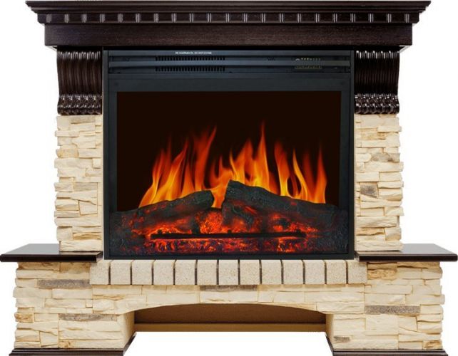 Каминокомплект Royal Flame Pierre Luxe сланец c очагом Jupiter FX New
