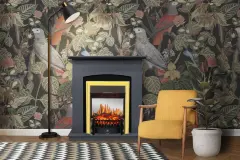 Каминокомплект Royal Flame Barcelona Серый графит c очагом Fobos FX M Brass