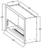 Биокамин модульный Silver Smith Capsula Lux 2 Glass