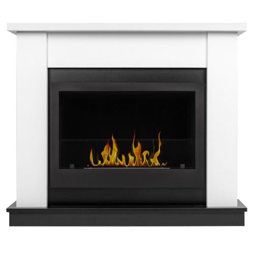 Биокамин Firelight BFP/P-1015 XS+Canto Long белый черный