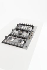 Встраиваемая газовая варочная панель Bertazzoni, конфорка dual wok в центре, 90 см, нержавеющая сталь