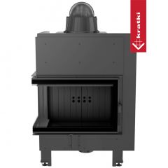 Топка Kratki PRO MBM/L/BS/SG угловое гнутое стекло слева